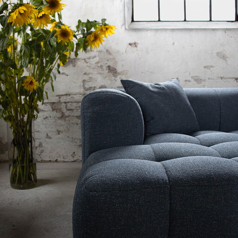 Bora Sofa - Venstrevendt - 240 cm - Blå