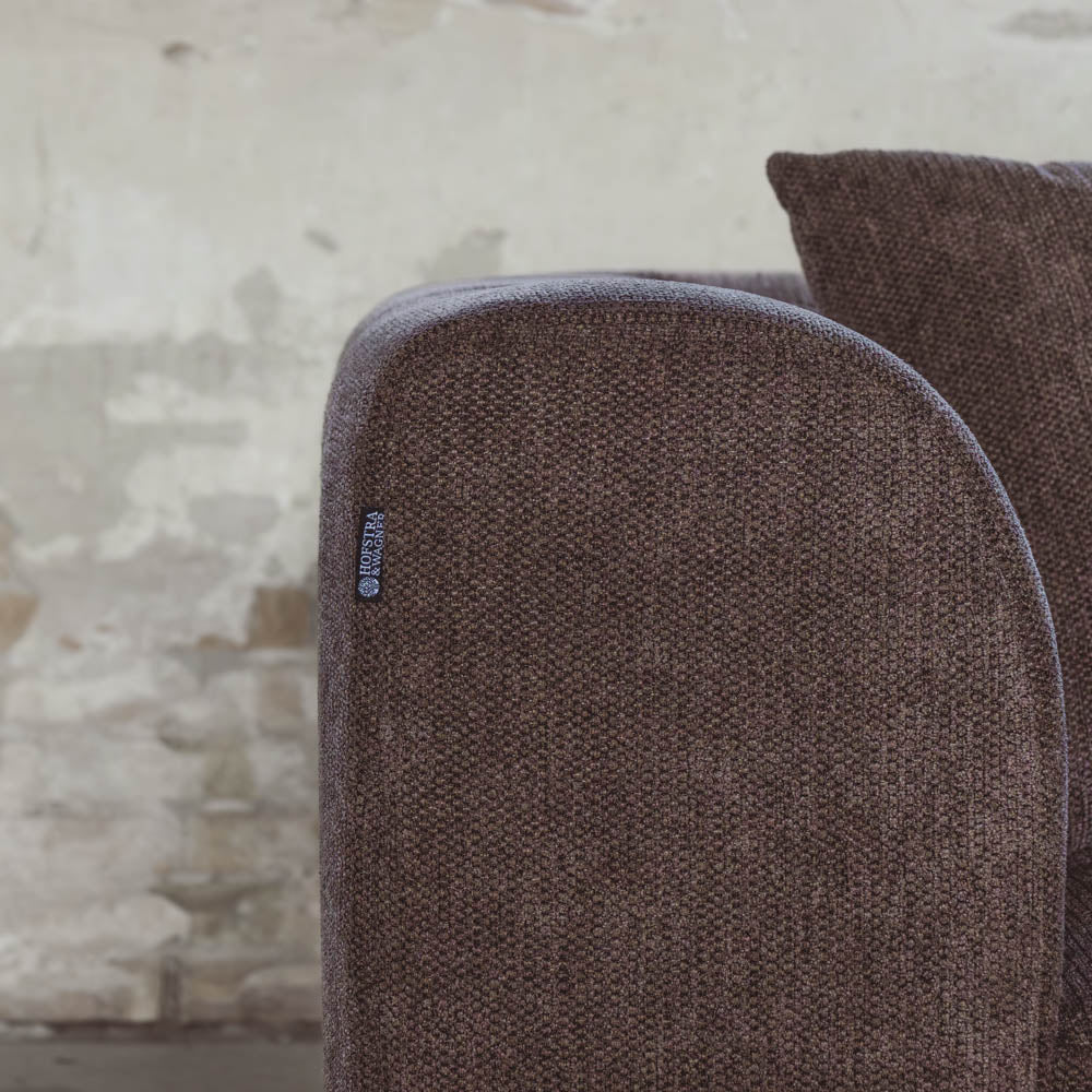 Bora Sofa - Brun - Høyrevendt - 240 cm