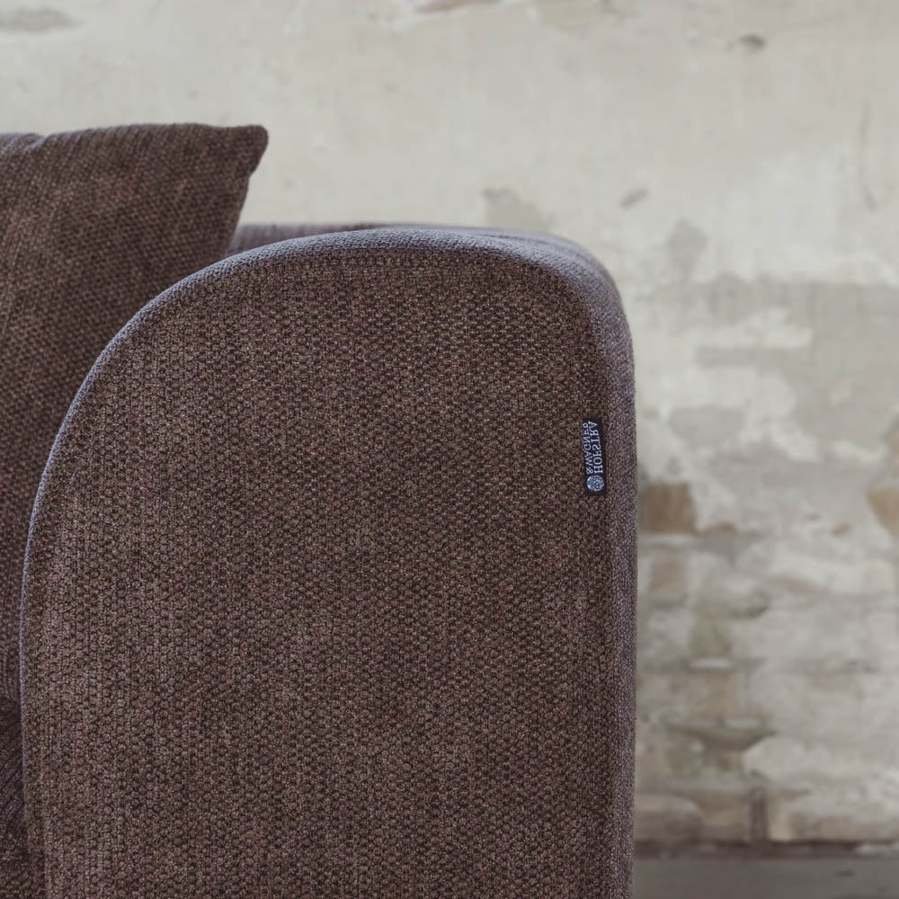 Bora Sofa - Brun - Venstrevendt - 240 cm