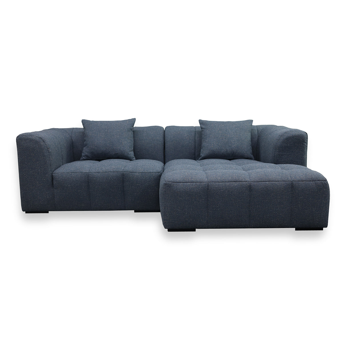Bora Sofa - Høyrevendt - 240 cm - Blå