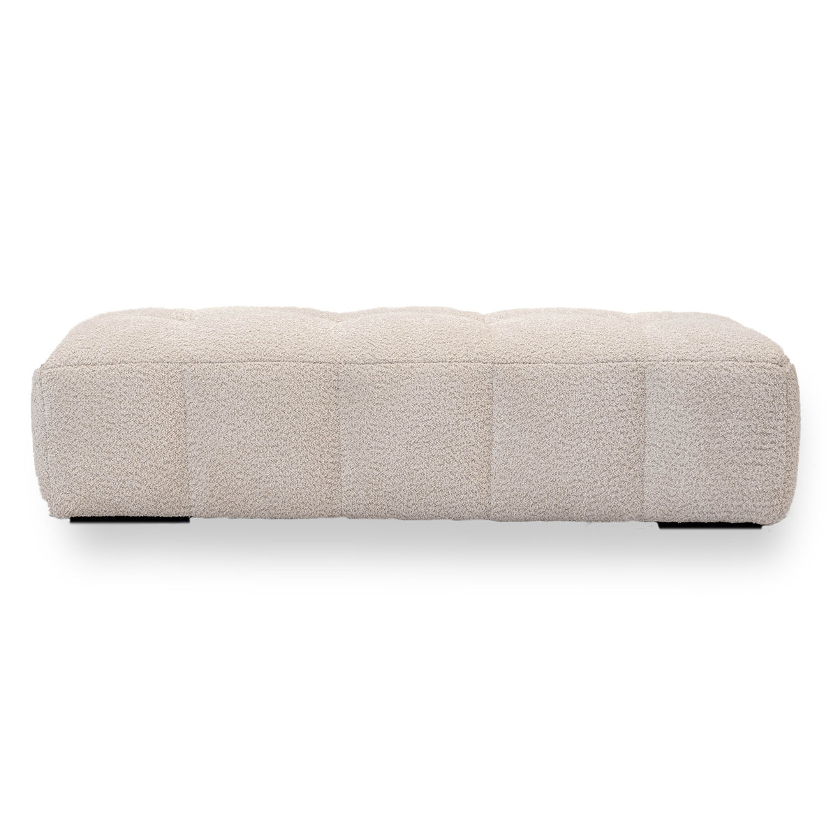 Bora Puff - Beige Bouclé