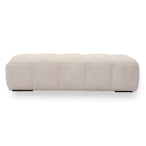 Bora Puff - Beige Bouclé