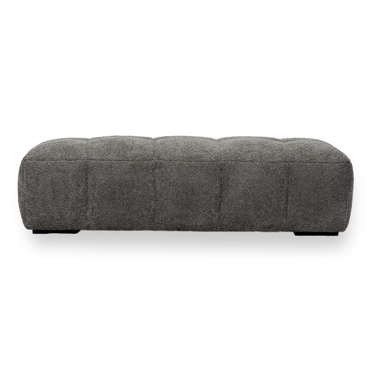 Bora Puff - Grå Bouclé