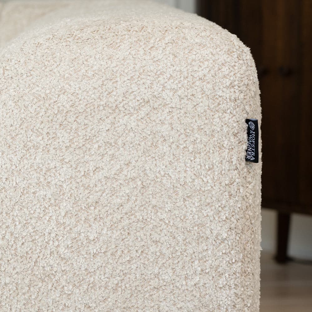 Bora Sofa - Venstrevendt - 240 cm - Beige Bouclé