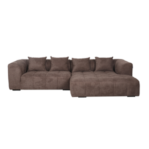 Bora Sofa i Brun XL - Høyrevendt - 300 cm
