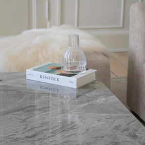 Victor Sofabord - Brun Keramikk 100 cm