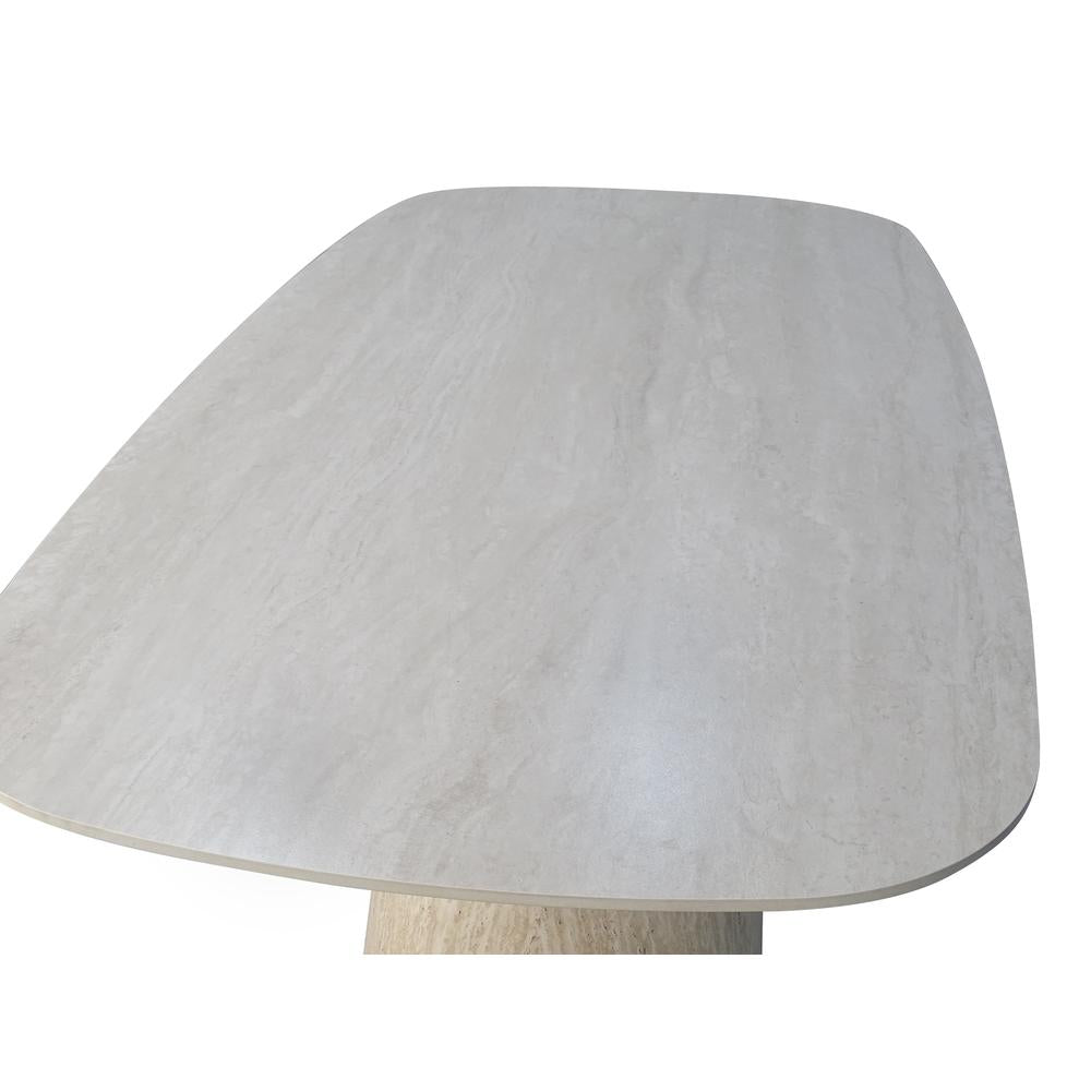 Molde Spisebord - 180 x 90 cm - Naturstein