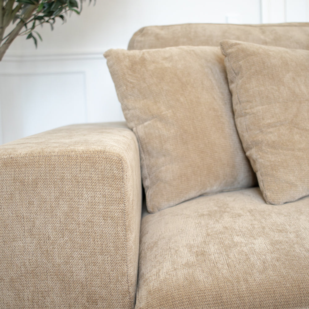Callie 3-pers sofa - 300 cm - Karamell