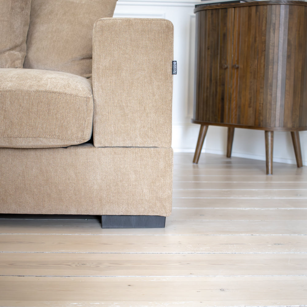 Callie 3-pers sofa - 300 cm - Karamell