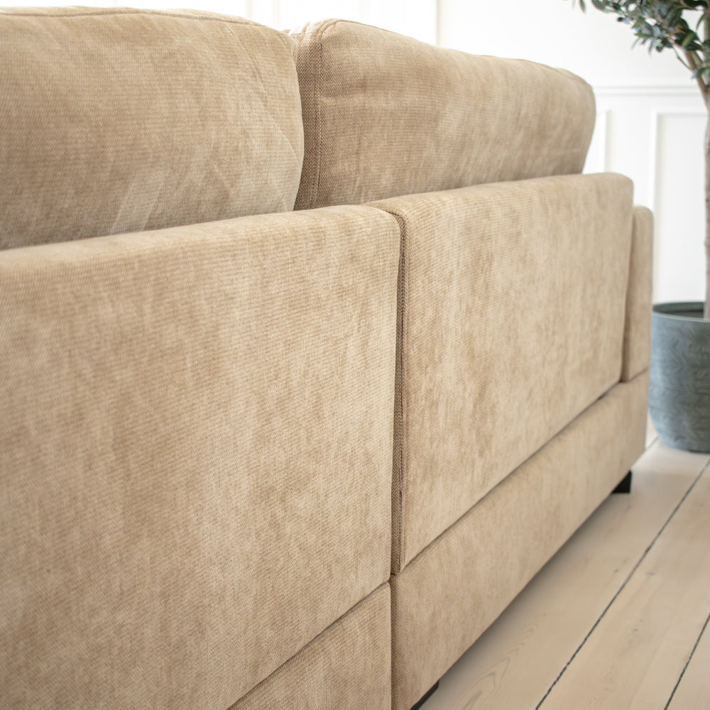 Callie 3-pers sofa - 300 cm - Karamell