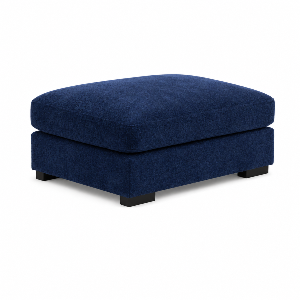 Callie 2,5-Pers. Sofa m. Puff - 260 cm - Mørkeblå