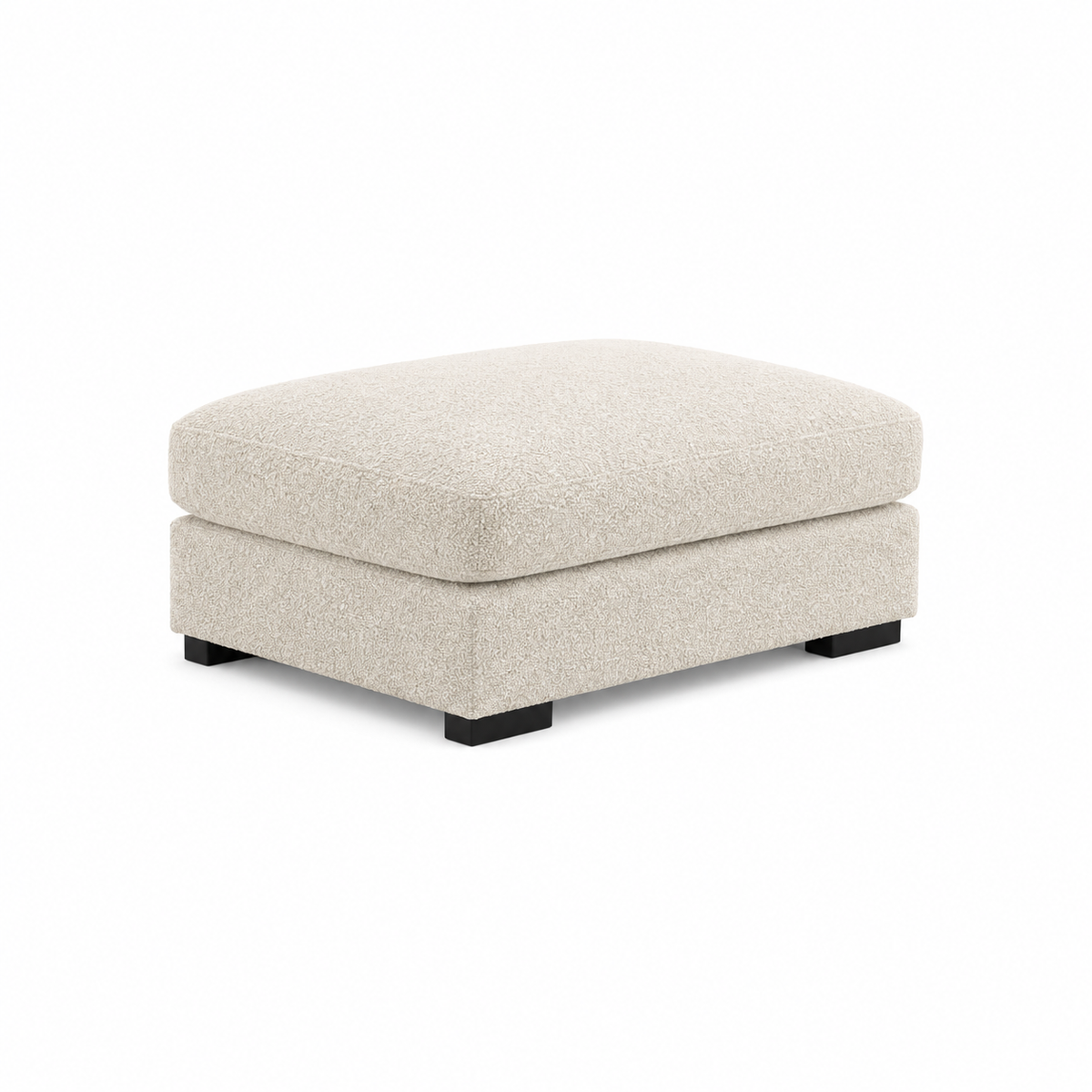 Callie 2,5-Pers. Sofa m. Puff - 260 cm - Beige