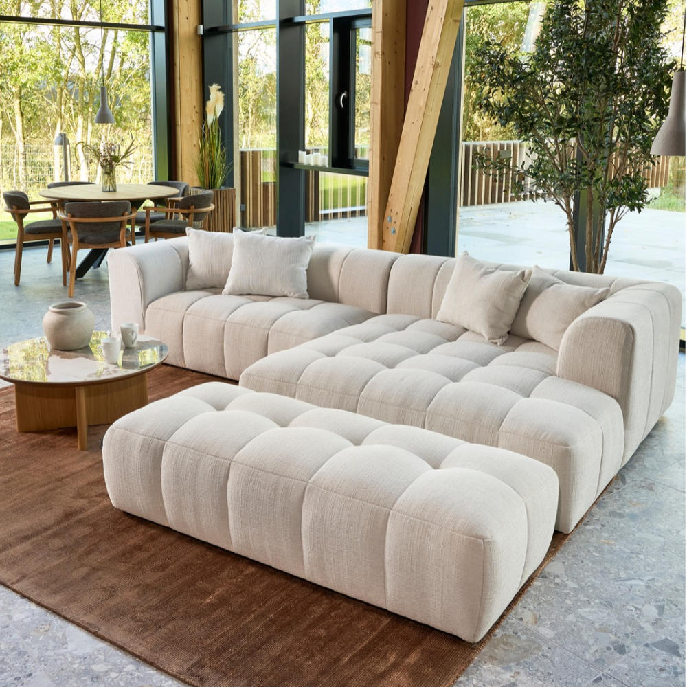 Bora Puf - Beige Heroy