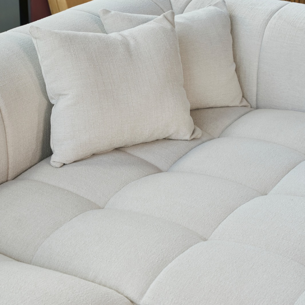 Bora Sofa - Venstrevendt - 300 cm XL - Beige Boucle Heroy