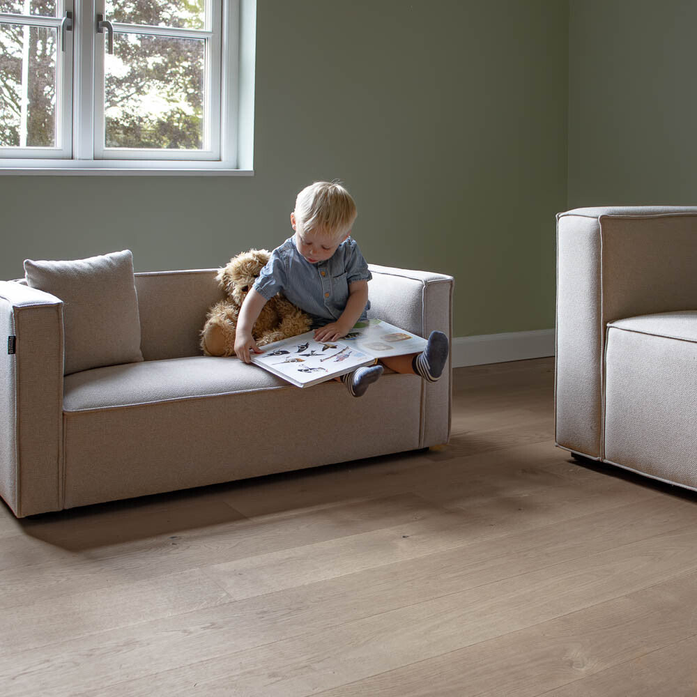 Elias Barnesofa m. Stol - Beige