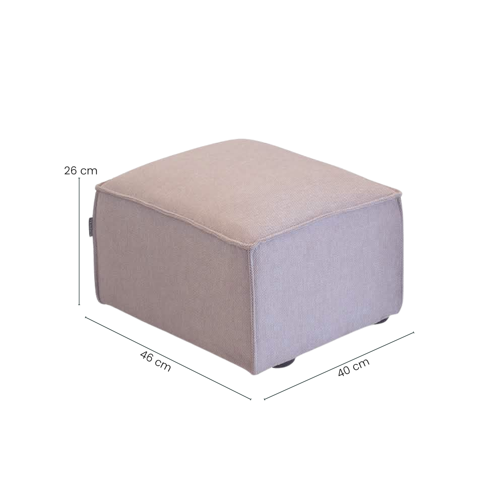 Elias Puff 40 x 46 cm - Rosa