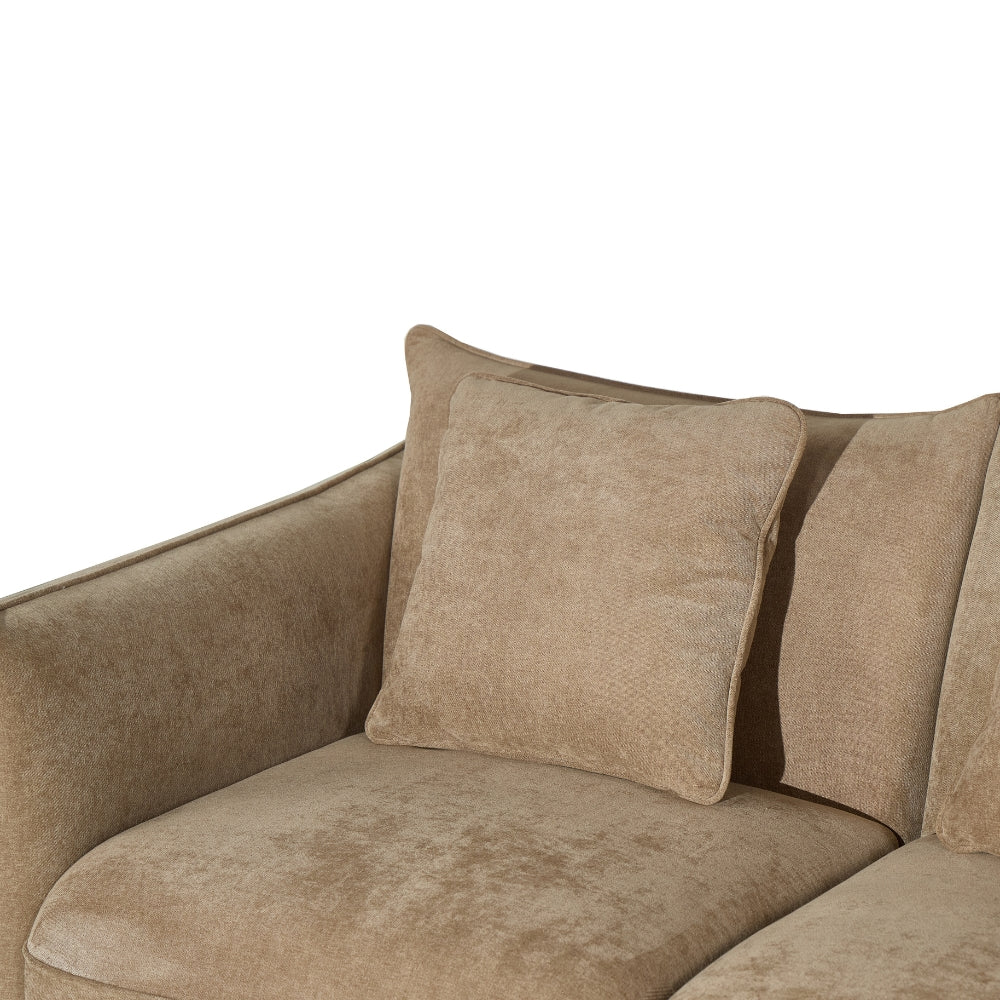 Elliot 3-personers Sofa - Brun