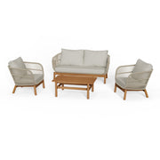 Tokheim Loungesett til 4-pers. - Beige Tau