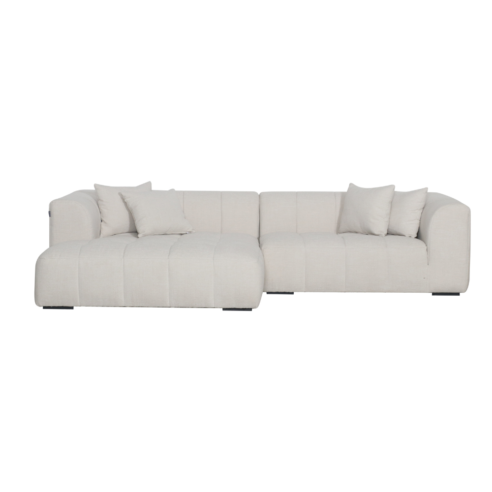 Bora Sofa - Venstrevendt - 300 cm XL - Beige Boucle
