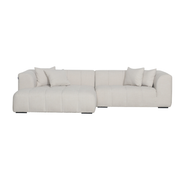 Bora Sofa - Venstrevendt - 300 cm XL - Beige Boucle