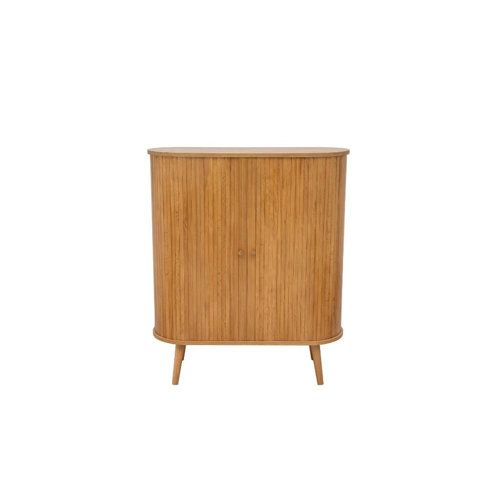 Trewood Jalousiskap - 100 cm - Natur Eik