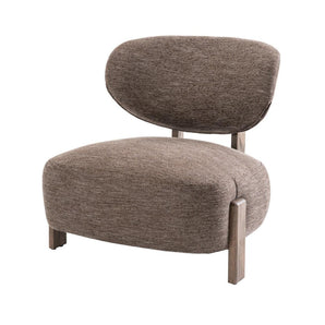 Molly Loungestol - Mørkebrun med smoked ben