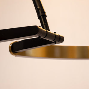 Gulvlampe - Messing Ø60 cm
