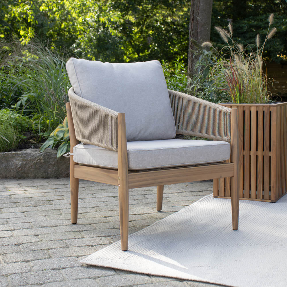 Solheim Loungestol - Beige Tau