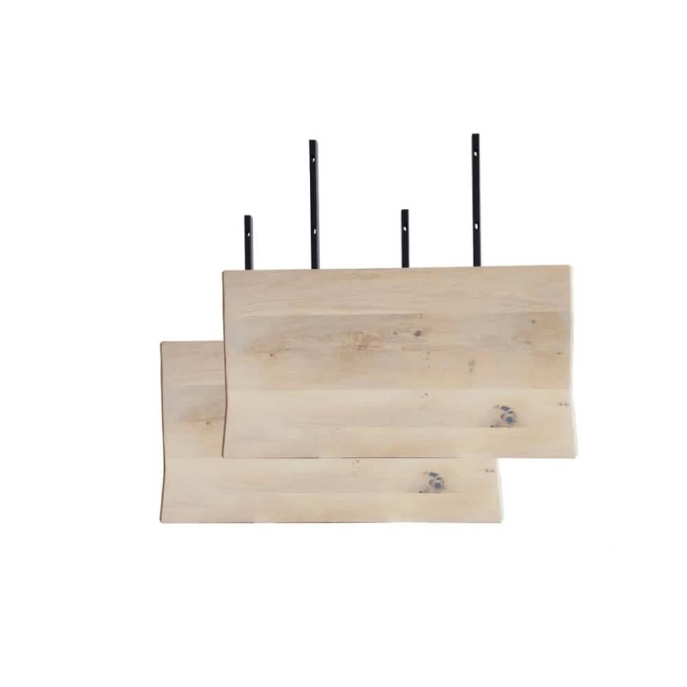Tilleggsplater til Venus Plankebord - 50 cm (2 stk) - Hvitoljet Eik