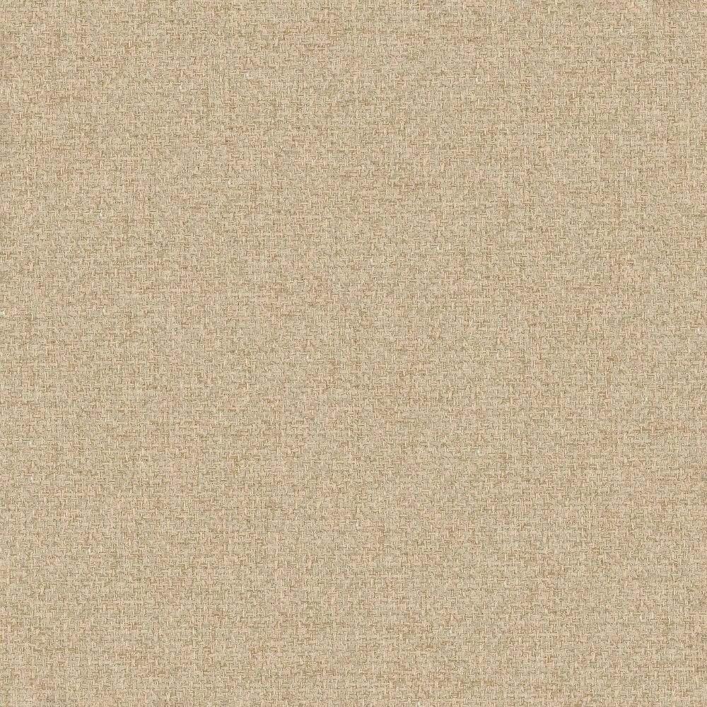 Lino Chrome Sofa m. Puff - 230 cm - Beige Stoff