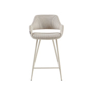 Luis Barstol - Beige stoff m. Beige ben