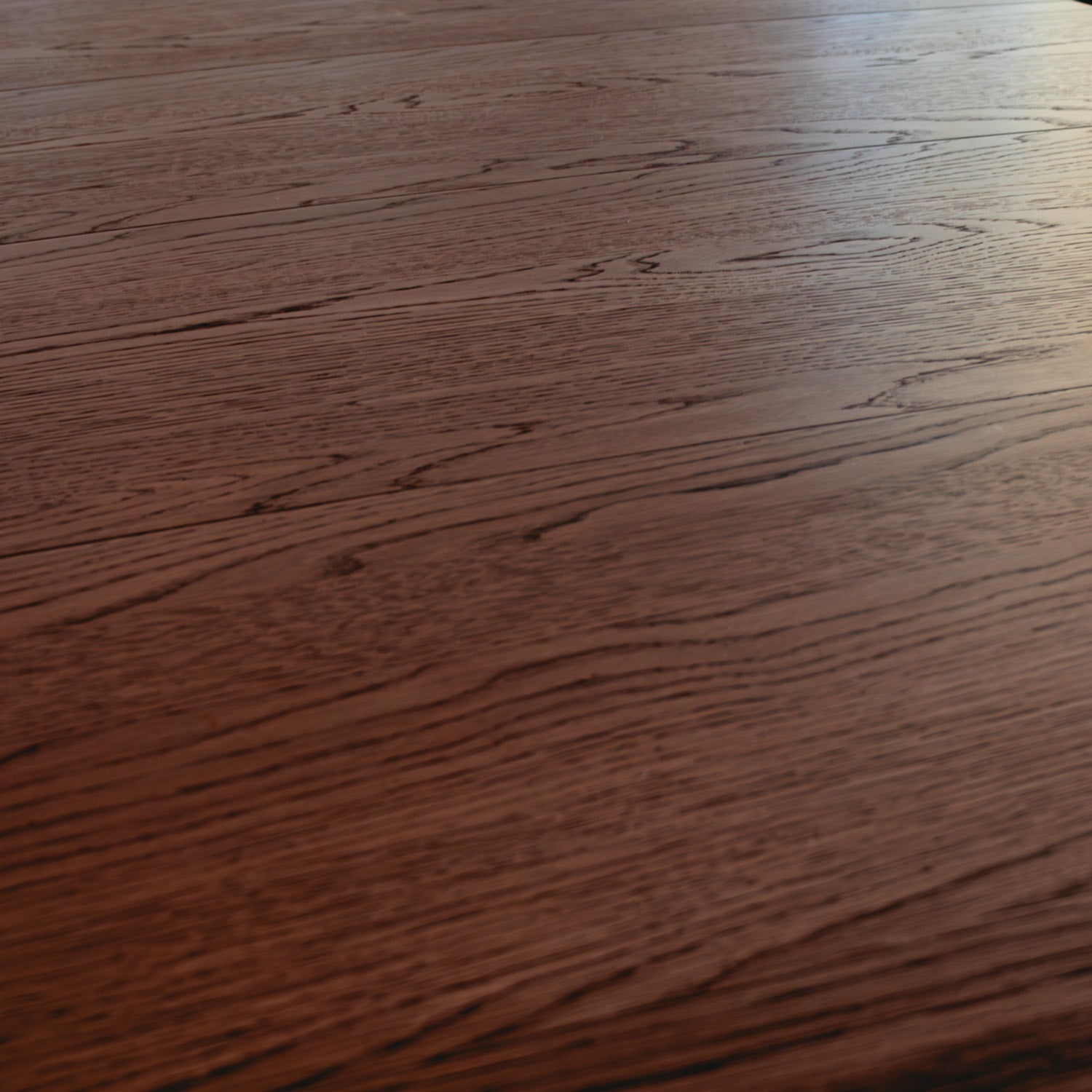 Måne Lamel Spisebord m. Tilleggsplater - Ø140-185-230 cm - Espresso