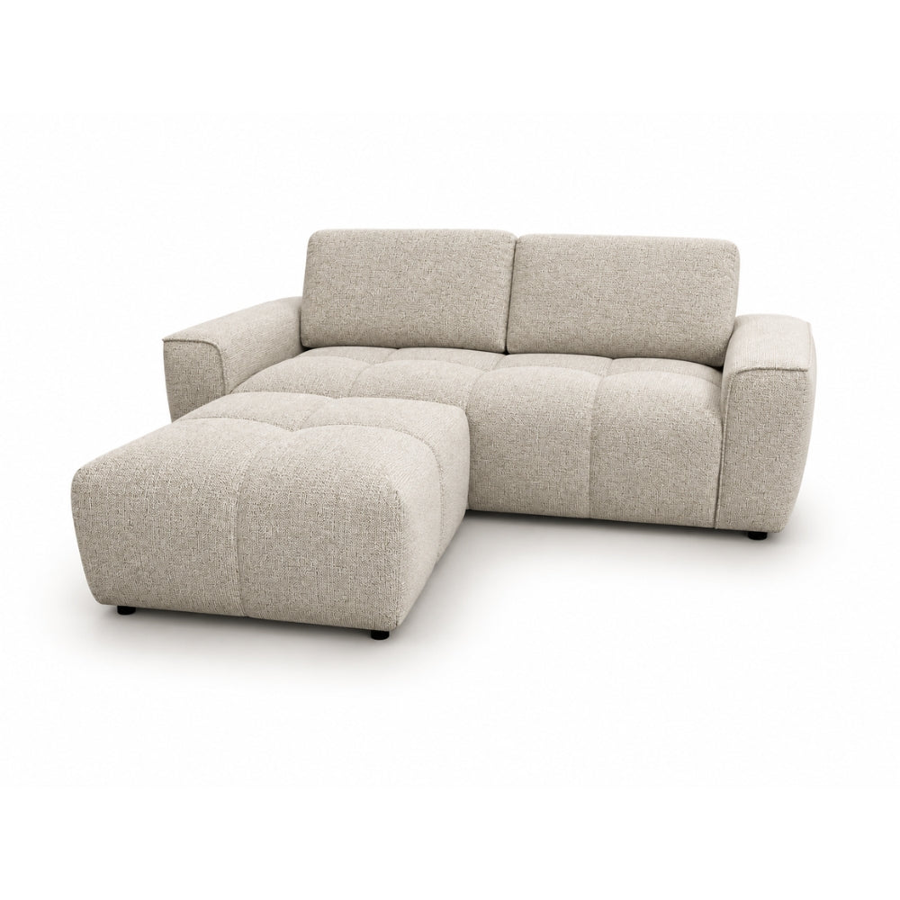 Maui 220 cm Sofa Inkl. Puff - Beige