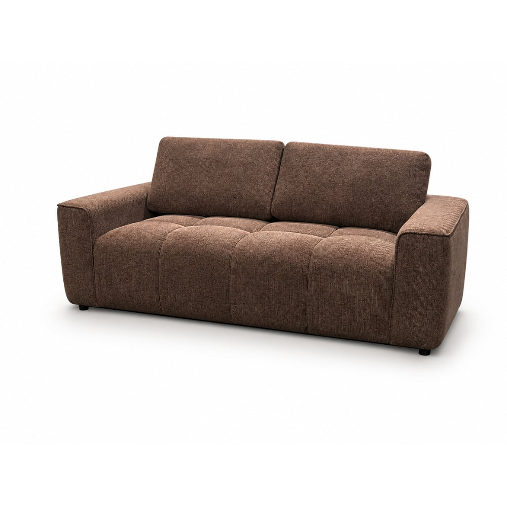 Maui 220 cm Sofa Inkl. Puff - Brun