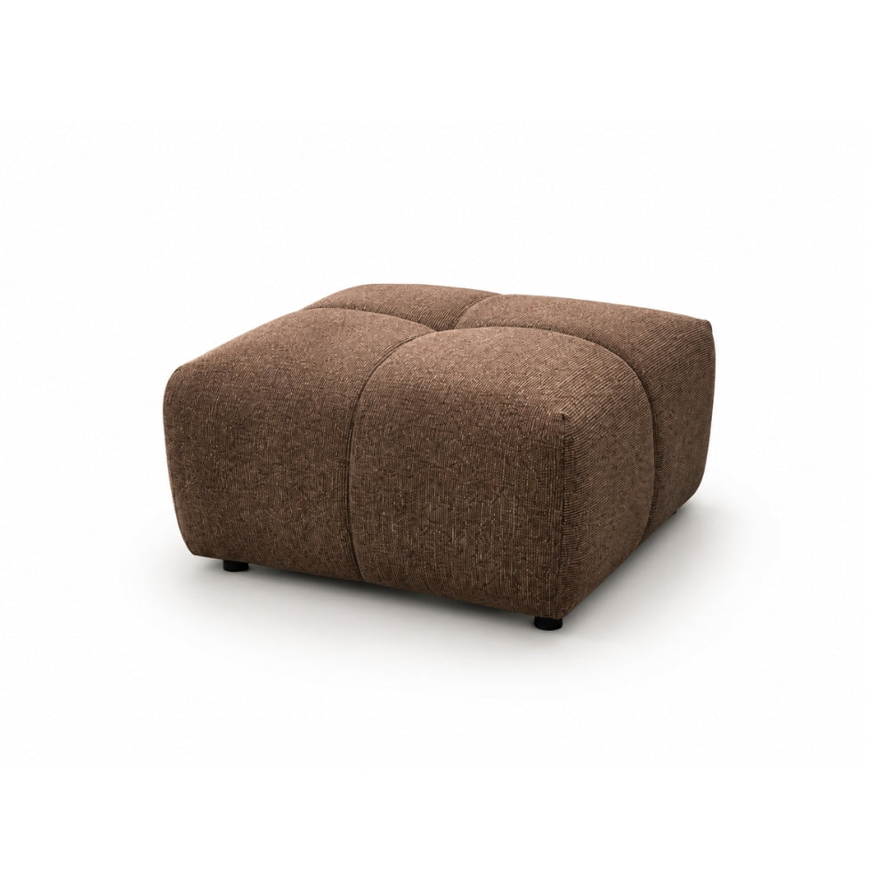 Maui 220 cm Sofa Inkl. Puff - Brun