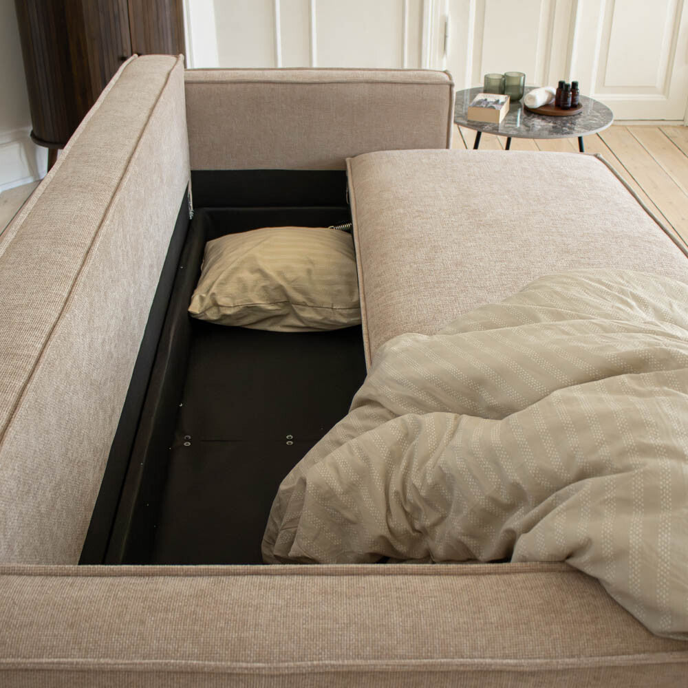 Milano Sovesofa i Beige - 232 cm