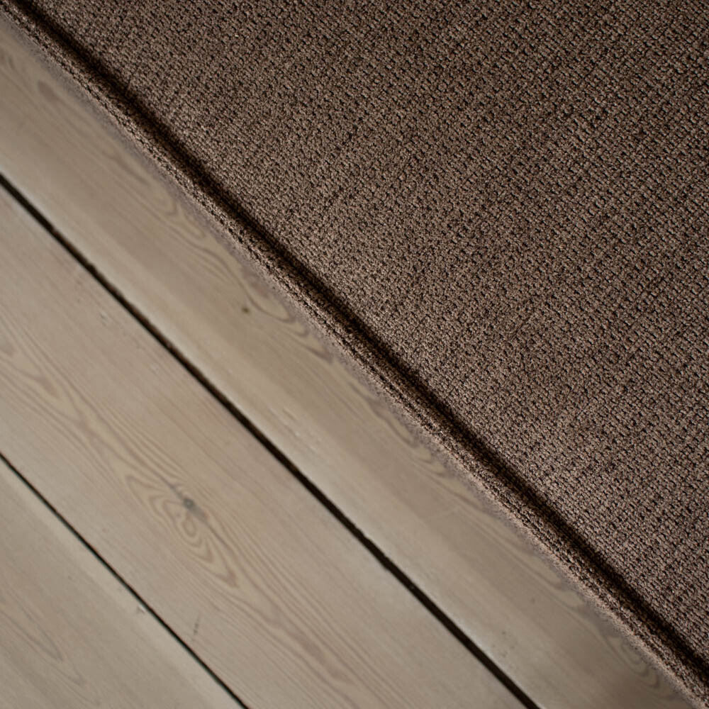 Milano Sovesofa I Brun stoff - 232 cm