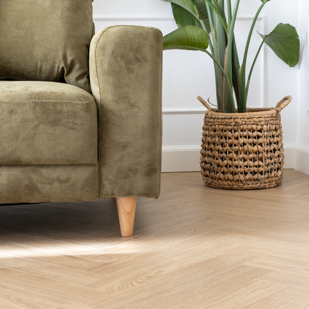 Ben til Milo sofa - Natur egetræ - 9 stk