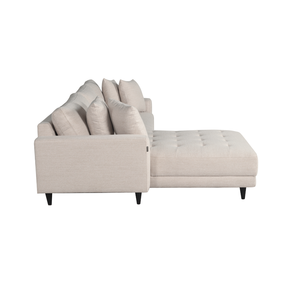 Milo Sofa - Vendbar Sjeselong - 283 cm - Beige