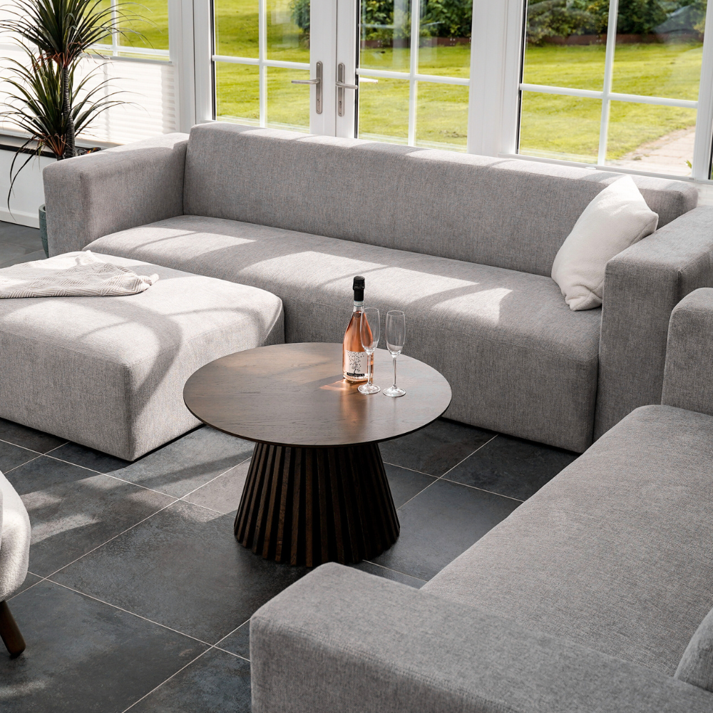 Ollie Sofa - 280 cm - Lys Grå