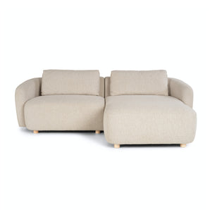 Nolio Modulsofa 220 cm - Beige Boucé