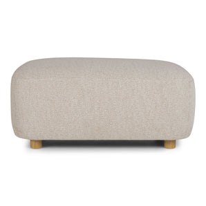 Nolio puff - Beige Bouclé