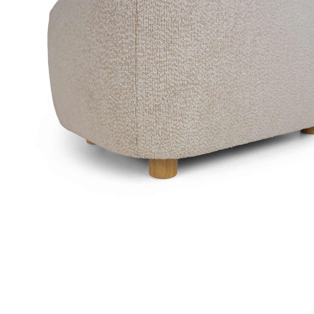 Nolio Puff - Beige Bouclé
