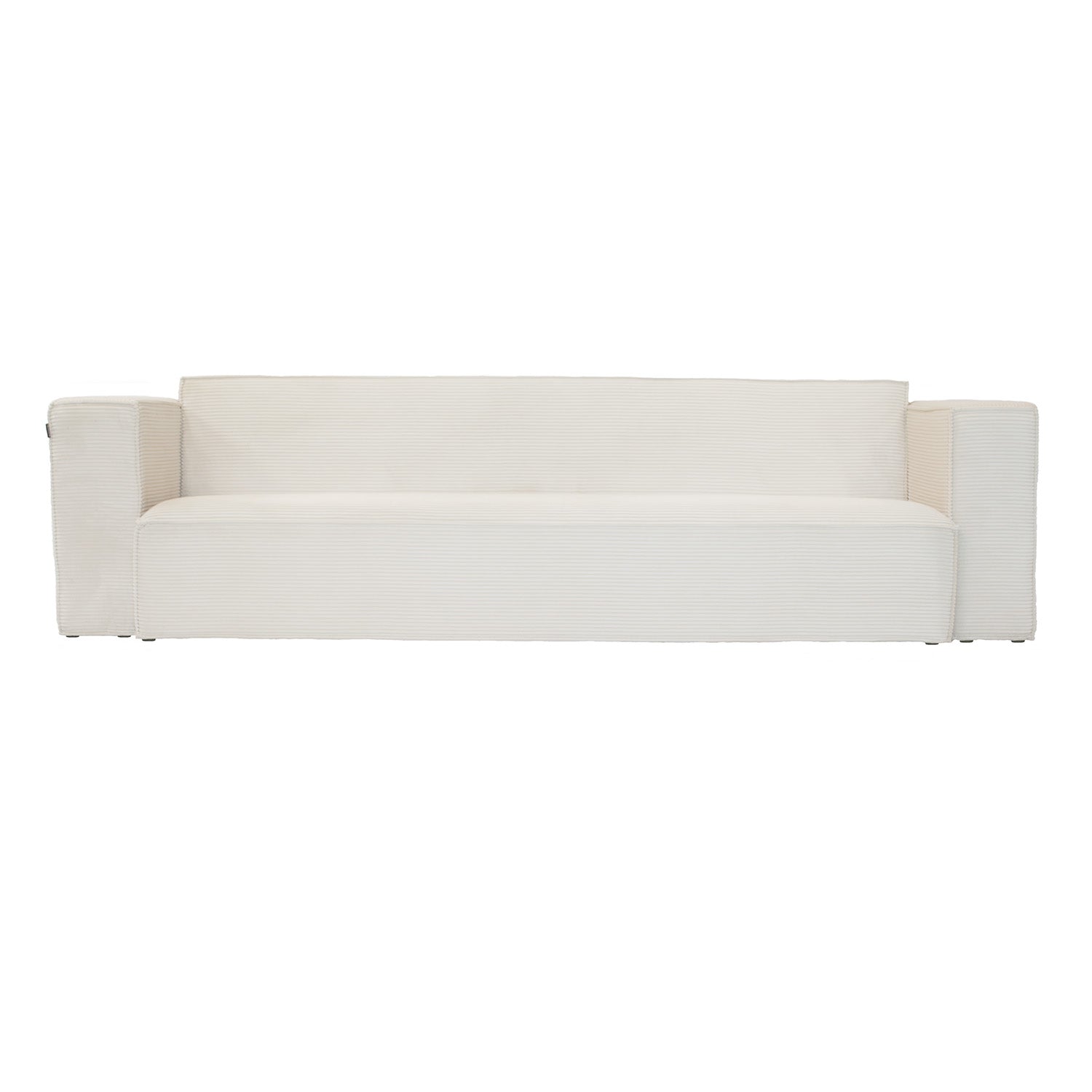 Ollie Sofa - 280 cm - Lys Bredstripet Kordfløyel