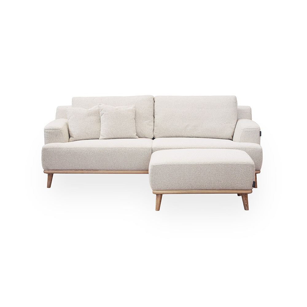 Tomson Puf - 90 x 65 cm - Beige
