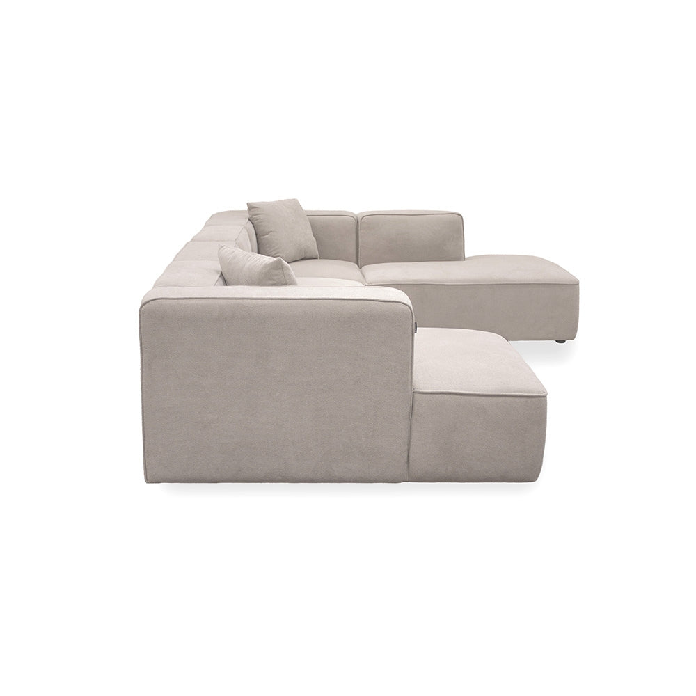 Benne U-modulsofa - Venstrevendt - Beige