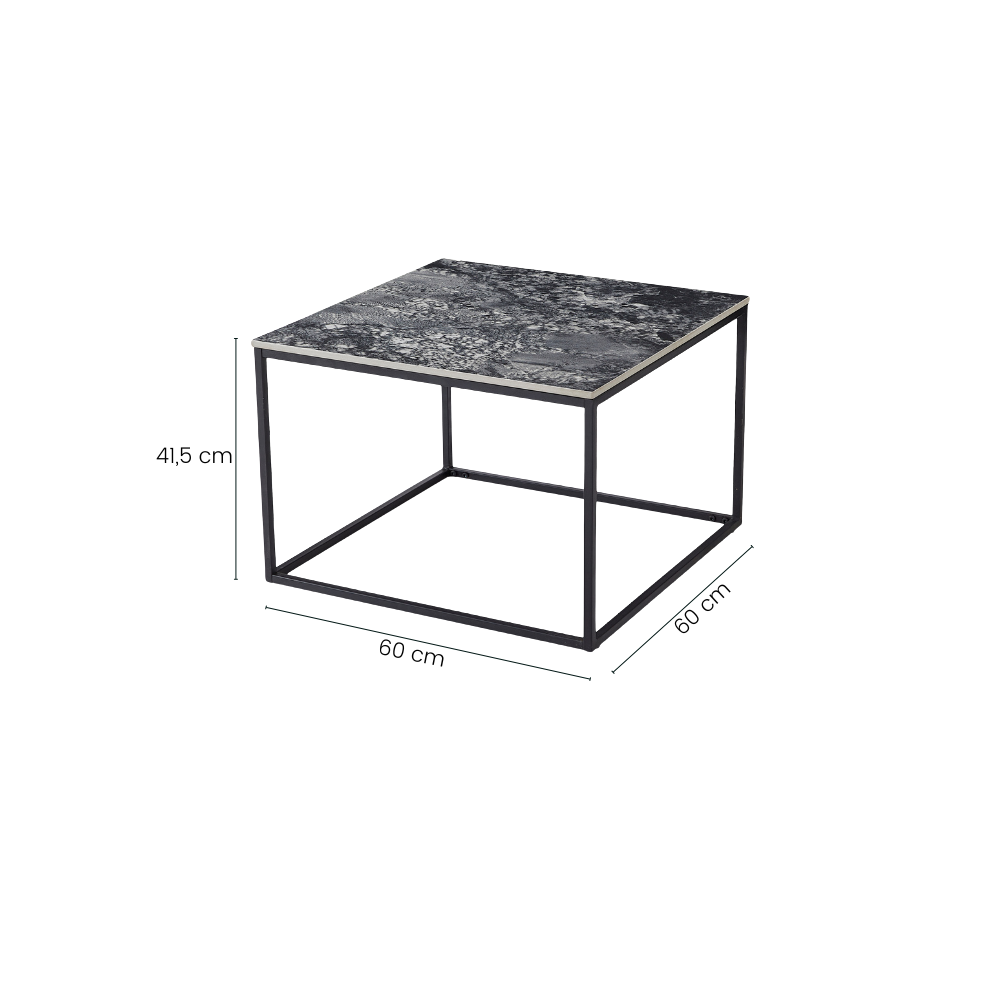Victor Sidebord - 60 cm - Grå