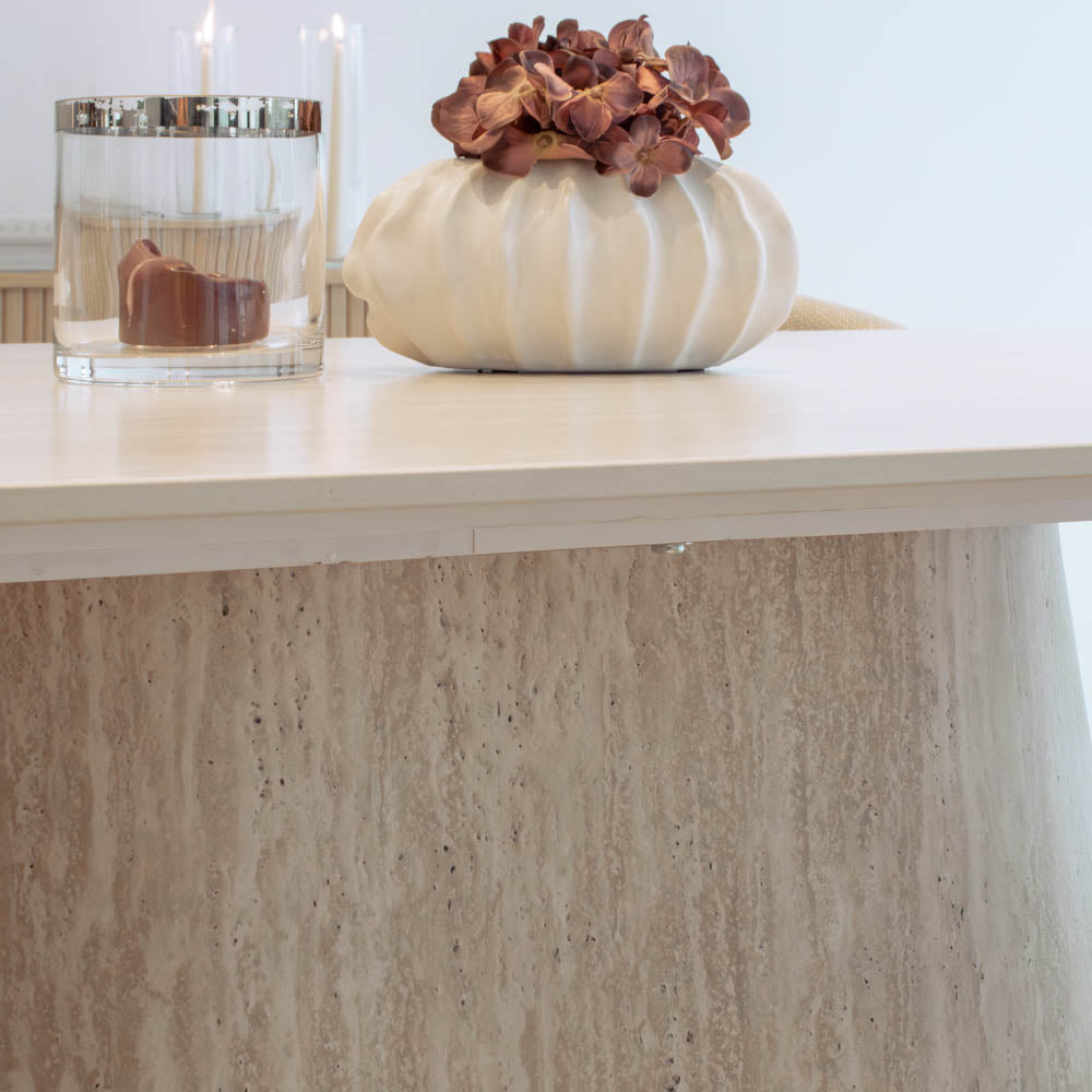 Molde Spisebord - 180 x 90 cm - Naturstein