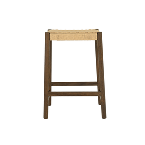 Holt Barstol m. Naturflett - Smoked Eik