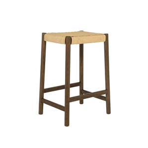 Holt Barstol m. Naturflett - Smoked Eik